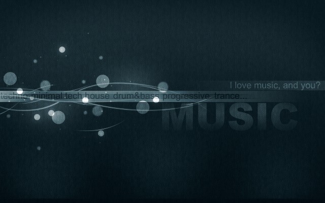 Music. Desktop wallpaper