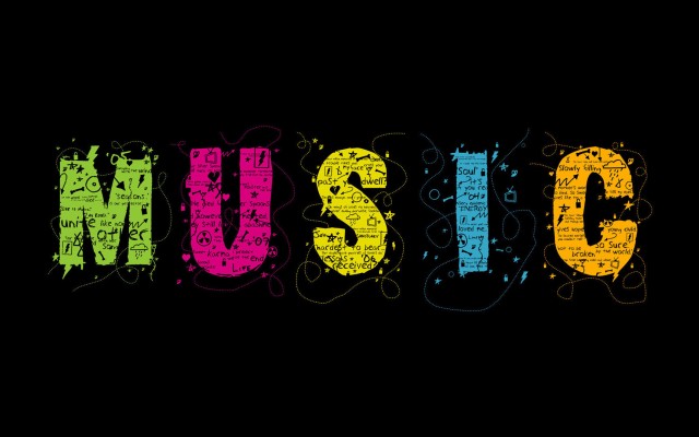 Music. Desktop wallpaper