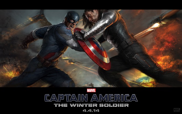 Captain America: The Winter Soldier. Desktop wallpaper