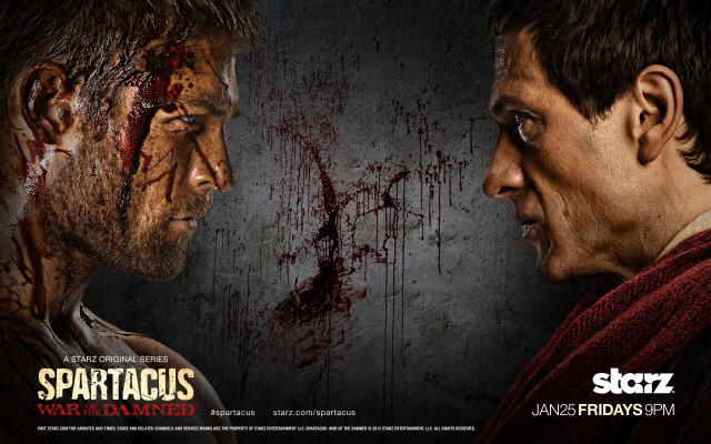Spartacus: War of the Damned. Desktop wallpaper