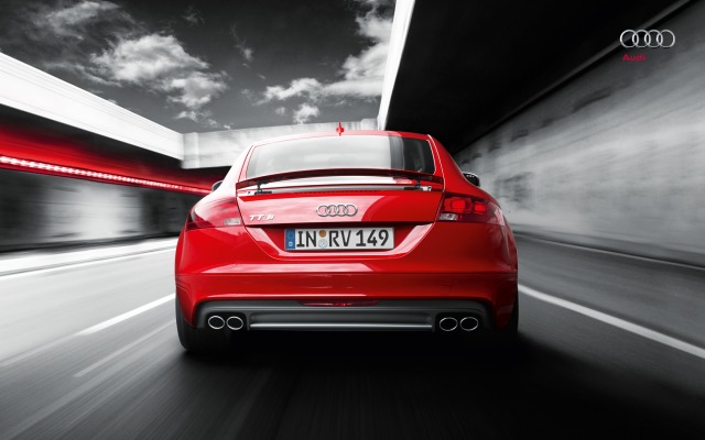 Audi TT S Coupe 2013. Desktop wallpaper