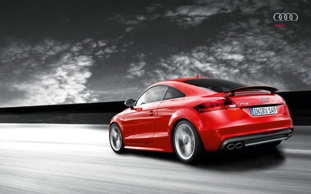 Audi TT S Coupe 2013. Desktop wallpaper