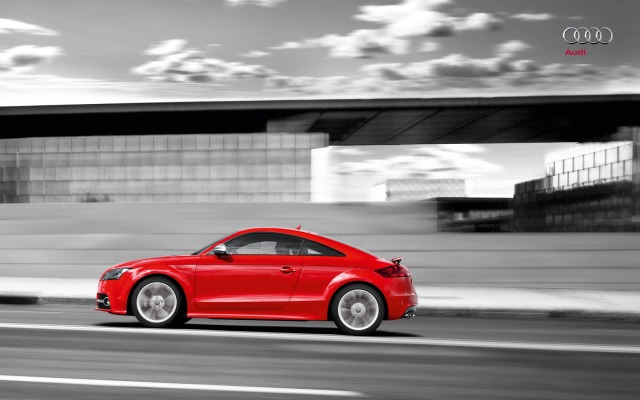 Audi TT S Coupe 2013. Desktop wallpaper