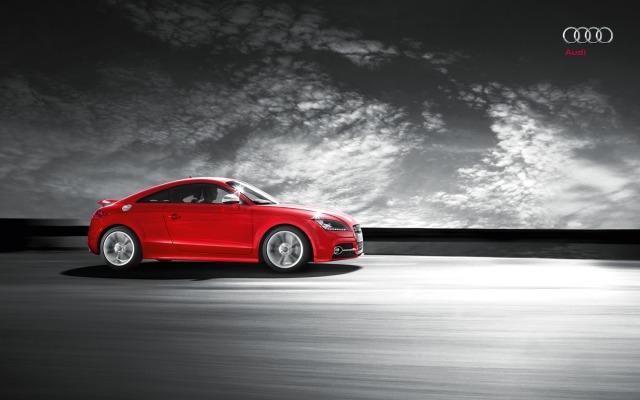 Audi TT S Coupe 2013. Desktop wallpaper