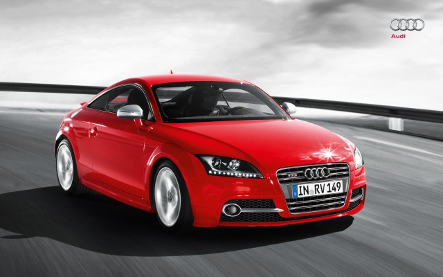 Audi TT S Coupe 2013. Desktop wallpaper