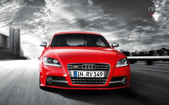 Audi TT S Coupe 2013. Desktop wallpaper