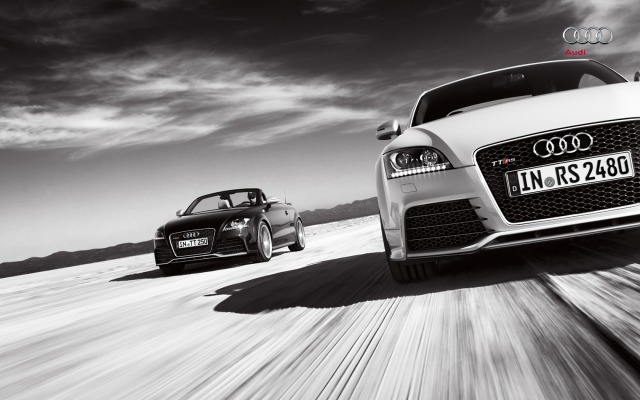 Audi TT RS Coupe 2013. Desktop wallpaper