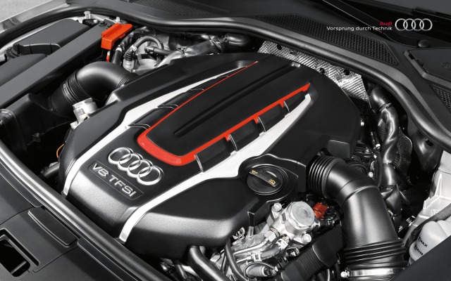 Audi S8 2013. Desktop wallpaper