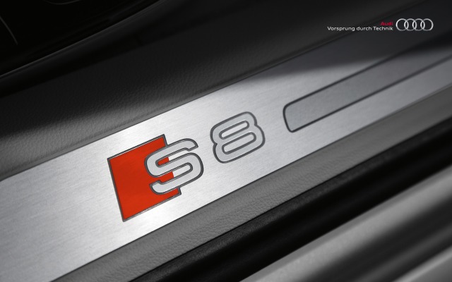 Audi S8 2013. Desktop wallpaper