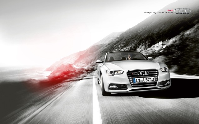 Audi S5 Cabriolet 2013. Desktop wallpaper