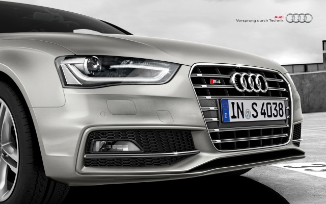 Audi S4 2013. Desktop wallpaper