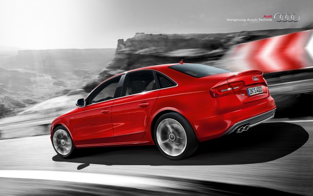 Audi S4 2013. Desktop wallpaper