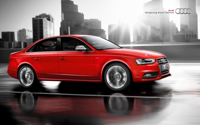 Audi S4 2013. Desktop wallpaper