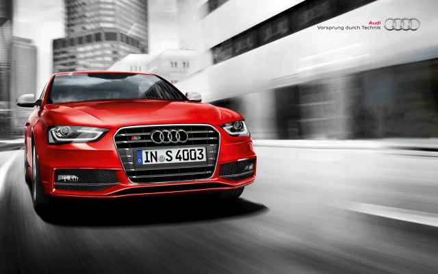 Audi S4 2013. Desktop wallpaper