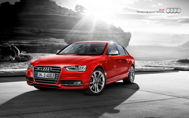 Audi S4 2013. Desktop wallpaper