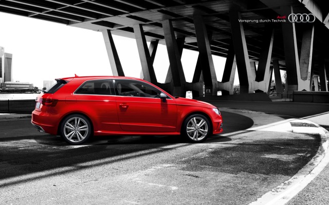 Audi S3 2013. Desktop wallpaper