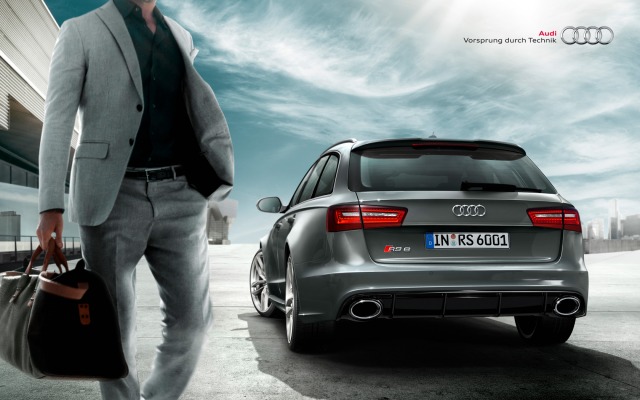 Audi RS 6 Avant 2013. Desktop wallpaper