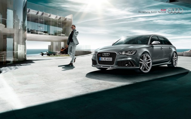 Audi RS 6 Avant 2013. Desktop wallpaper