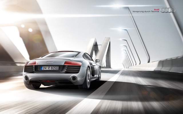 Audi R8 Coupe 2013. Desktop wallpaper