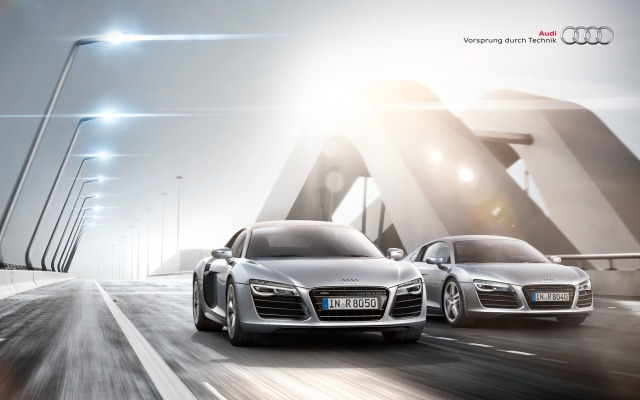 Audi R8 Coupe 2013. Desktop wallpaper