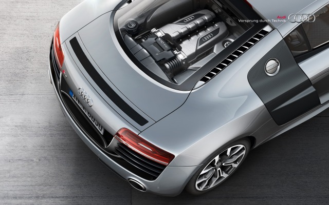 Audi R8 Coupe 2013. Desktop wallpaper