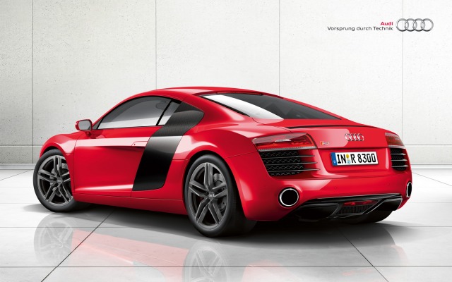 Audi R8 Coupe 2013. Desktop wallpaper