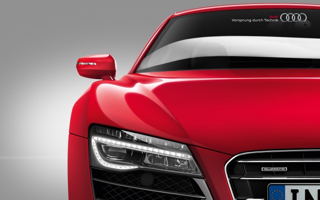 Audi R8 Coupe 2013. Desktop wallpaper