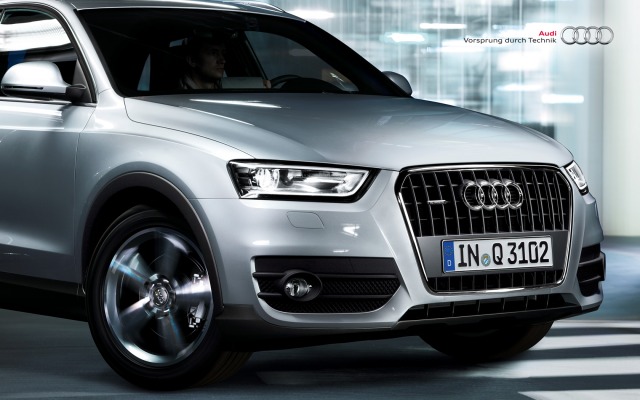 Audi Q3 2013. Desktop wallpaper