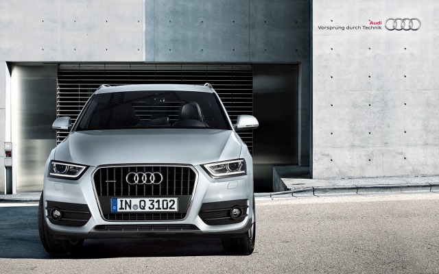 Audi Q3 2013. Desktop wallpaper