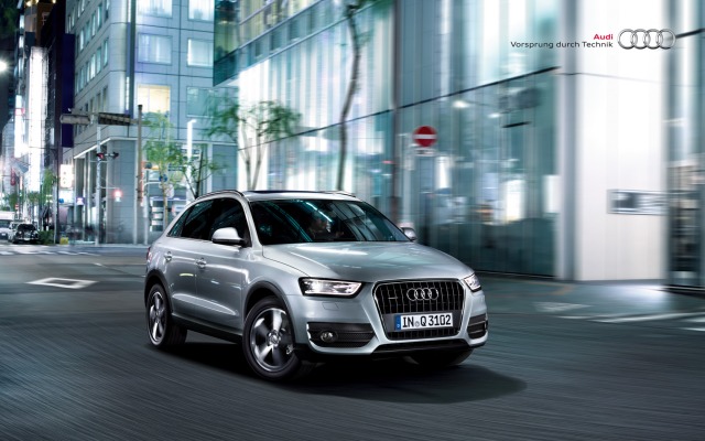 Audi Q3 2013. Desktop wallpaper