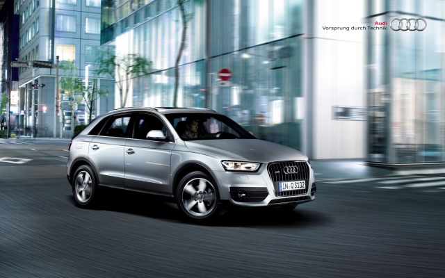 Audi Q3 2013. Desktop wallpaper