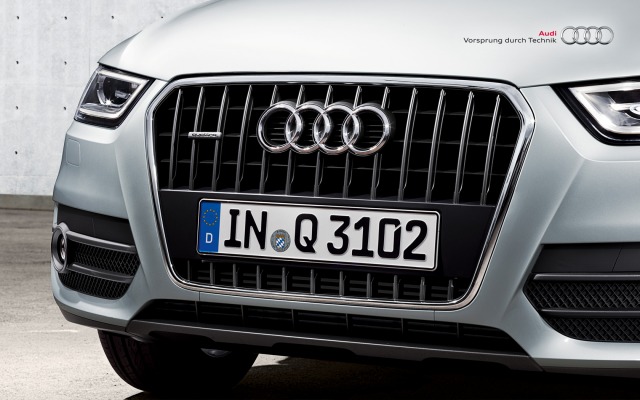 Audi Q3 2013. Desktop wallpaper