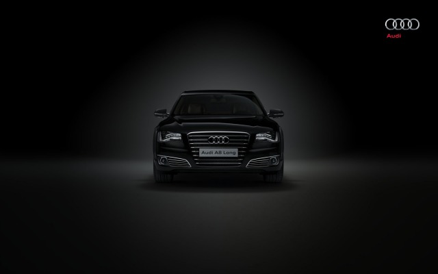 Audi A8 L 2013. Desktop wallpaper