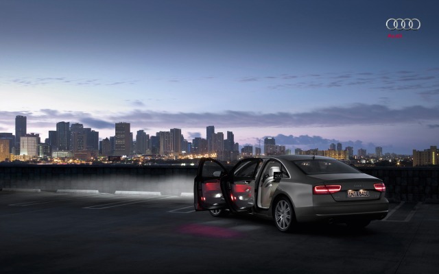 Audi A8 2013. Desktop wallpaper