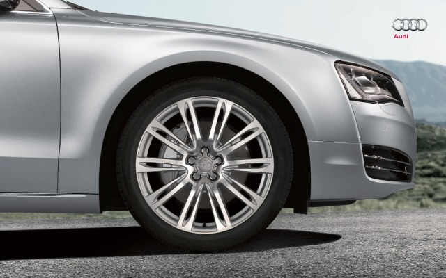 Audi A8 2013. Desktop wallpaper