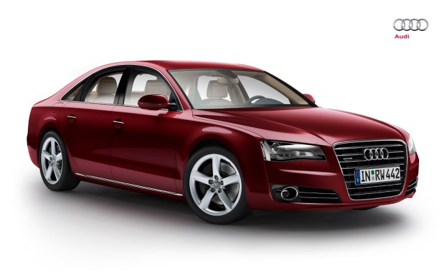 Audi A8 2013. Desktop wallpaper