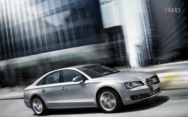 Audi A8 2013. Desktop wallpaper