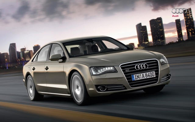 Audi A8 2013. Desktop wallpaper