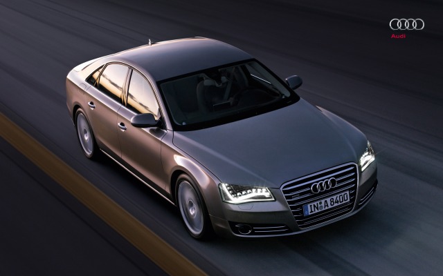 Audi A8 2013. Desktop wallpaper