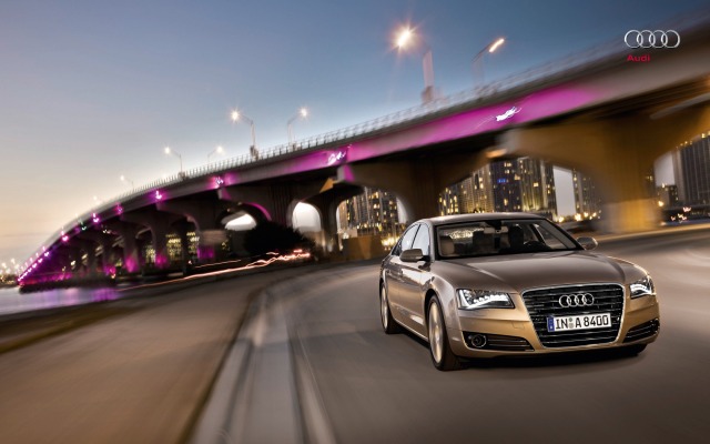 Audi A8 2013. Desktop wallpaper