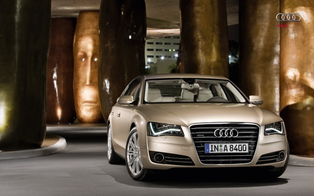 Audi A8 2013. Desktop wallpaper