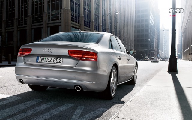 Audi A8 2013. Desktop wallpaper