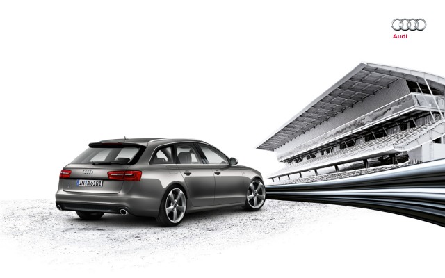 Audi A6 Avant 2013. Desktop wallpaper