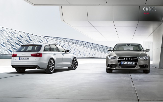 Audi A6 Avant 2013. Desktop wallpaper