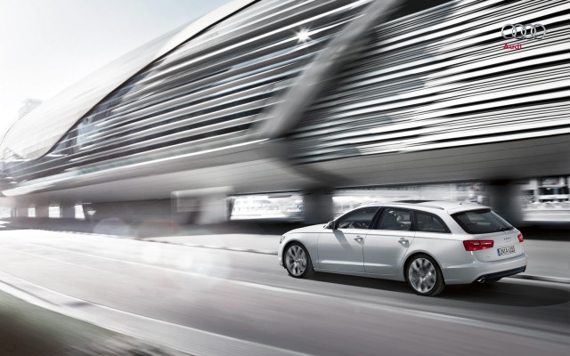 Audi A6 Avant 2013. Desktop wallpaper