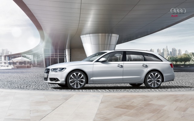 Audi A6 Avant 2013. Desktop wallpaper