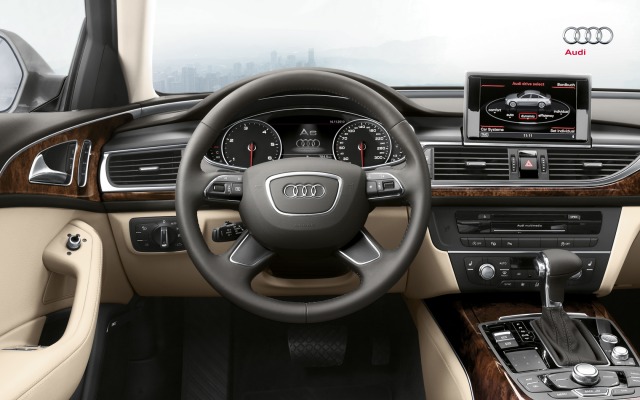 Audi A6 2013. Desktop wallpaper