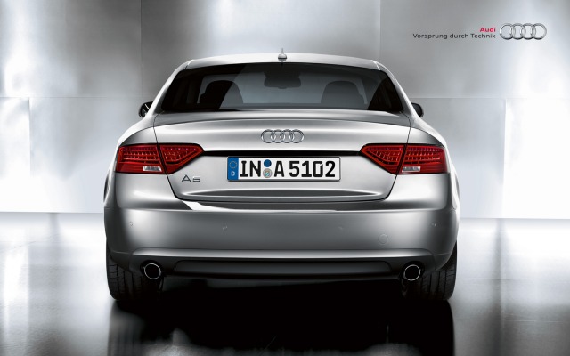 Audi A5 Coupe 2013. Desktop wallpaper