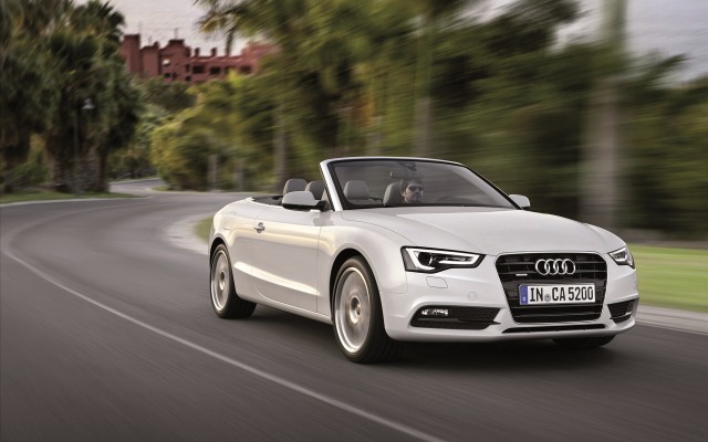 Audi A5 Cabriolet 2013. Desktop wallpaper