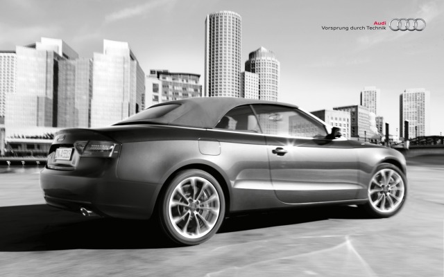 Audi A5 Cabriolet 2013. Desktop wallpaper